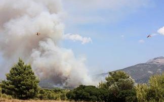 Κάηκε το 1/3 της Χίου!