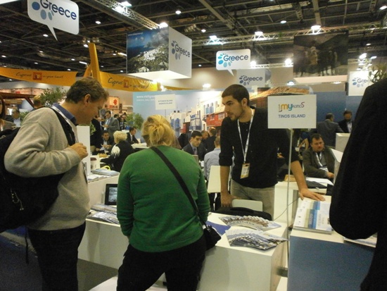 Ο Δήμος Μυκόνου στην έκθεση WTM 2012