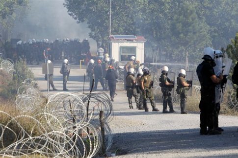 Εμπρηστική επίθεση στα μεταλλεία χρυσού στις Σκουριές Χαλκιδικής