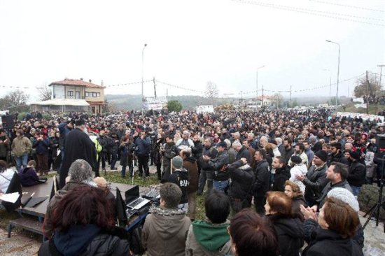 Νέα ένταση στην Ιερισσό Χαλκιδικής