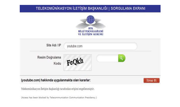 Μπλοκάρει την πρόσβαση και στο YouTube η Τουρκία